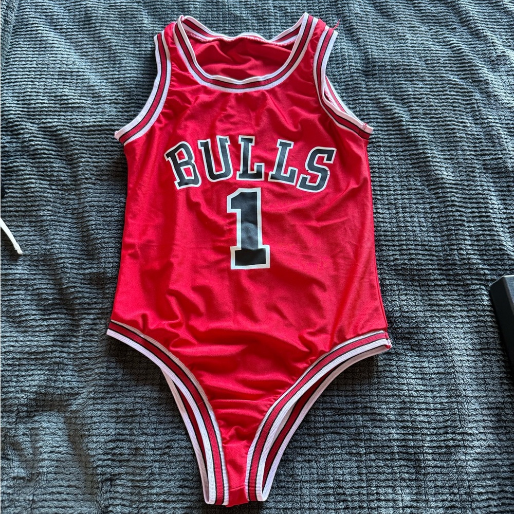 Chicago Bulls Red One Piece